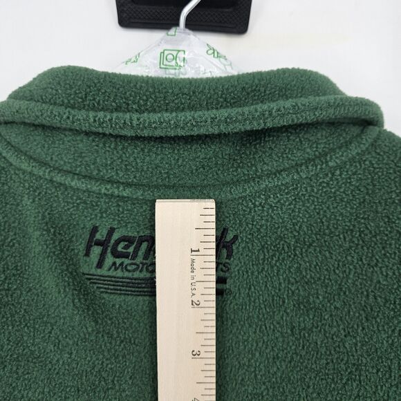 Dale Earnhardt Jr Fleece Mens Large #88 Amp Green Nascar 1/4 Zip Winners Circle - Picture 5 of 10